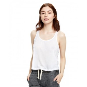 US510 US Blanks Ladies' Sheer Cropped Racer Tank Top