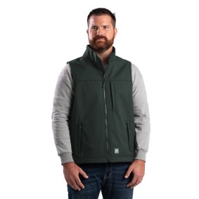 VS207 Berne Men's Highland Softshell Vest