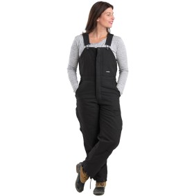 WB515 Berne Ladies' Softstone Duck Insulated Bib Overall