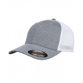 Y6311 Flexfit Adult Poly Melange Stretch Mesh Cap